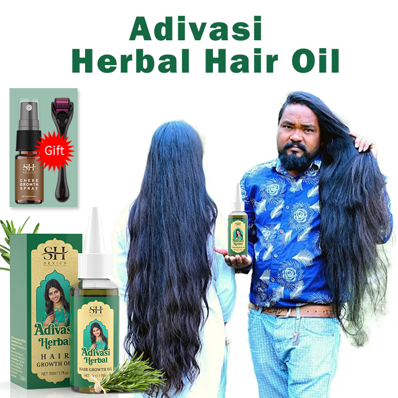 Ayurvedic & Herbal Wellness Kits - Ayurvedic Hair Growth Oil India Adivasi