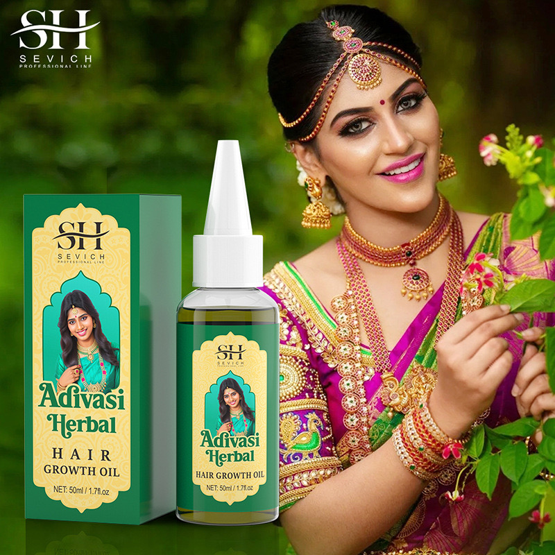 Ayurvedic & Herbal Wellness Kits - Ayurvedic Hair Growth Oil India Adivasi