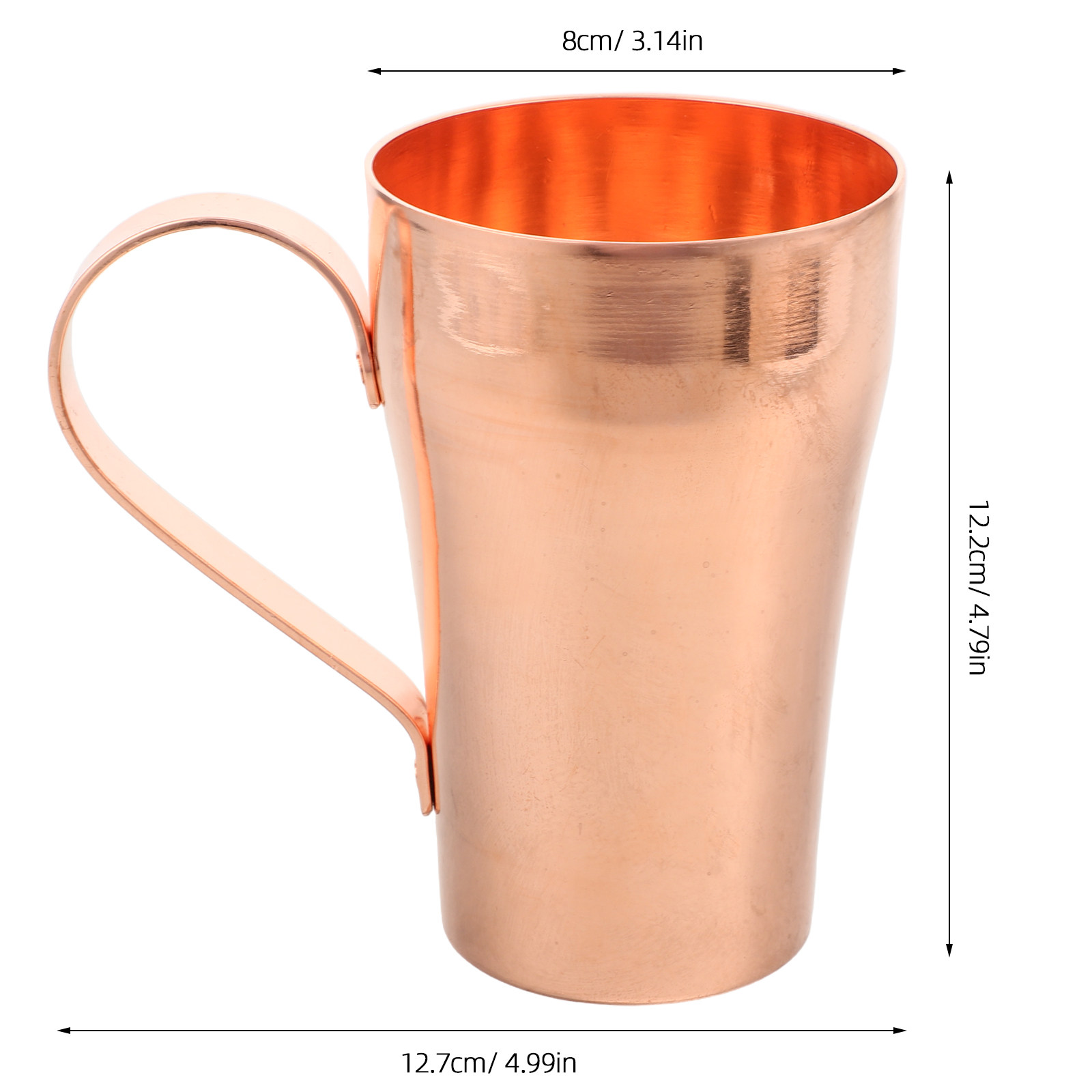 Pure Copper Drinking Cup Hand  - đánh giá và giá Ayurvedic & Herbal Wellness Kits