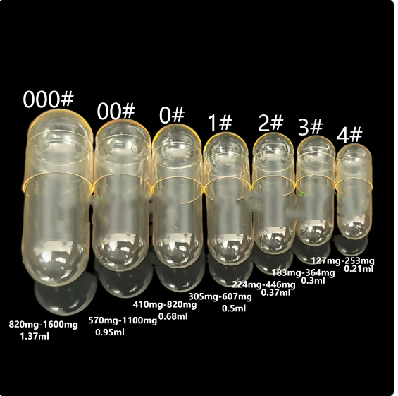 Size 00 0 1 2 3 4 white Hollow - đánh giá và giá Valerian Root Capsule