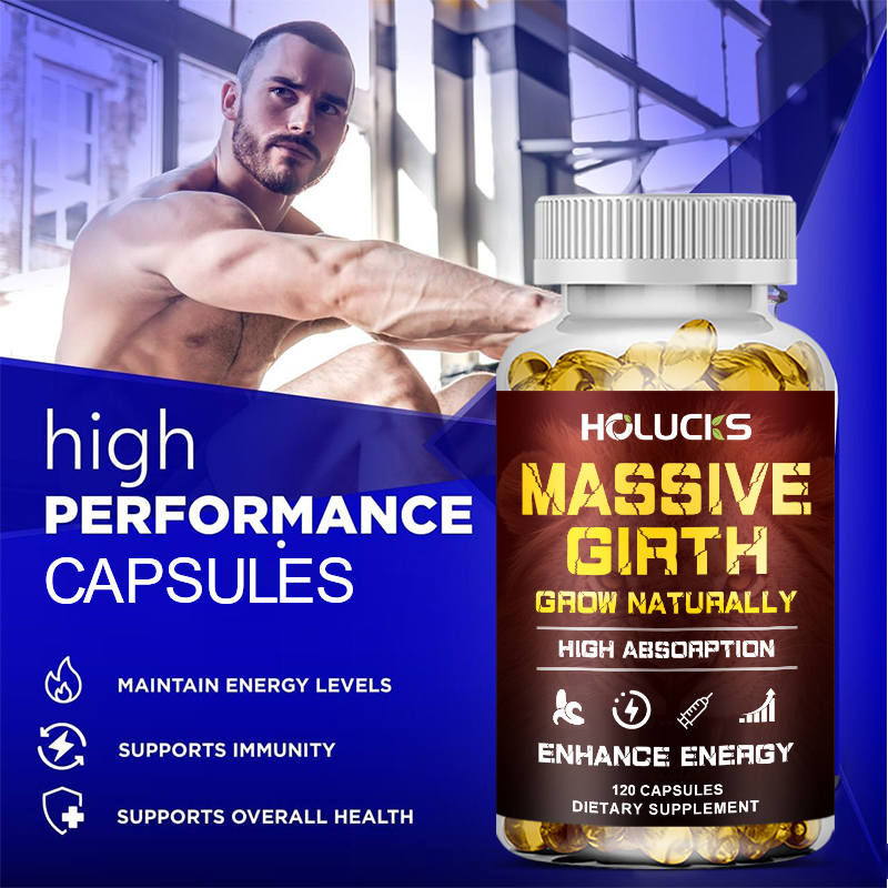 Massive Girth Capsules for Men - đánh giá và giá Valerian Root Capsule