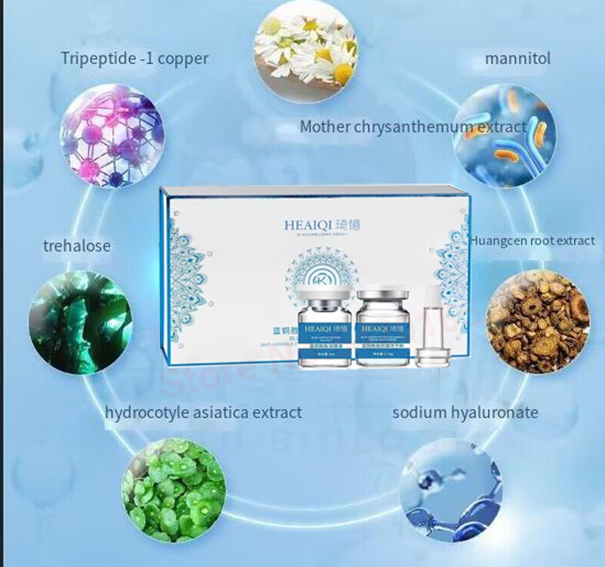 0.25 mm Microneedle GHK-Cu Blu - đánh giá và giá Valerian Root Capsule