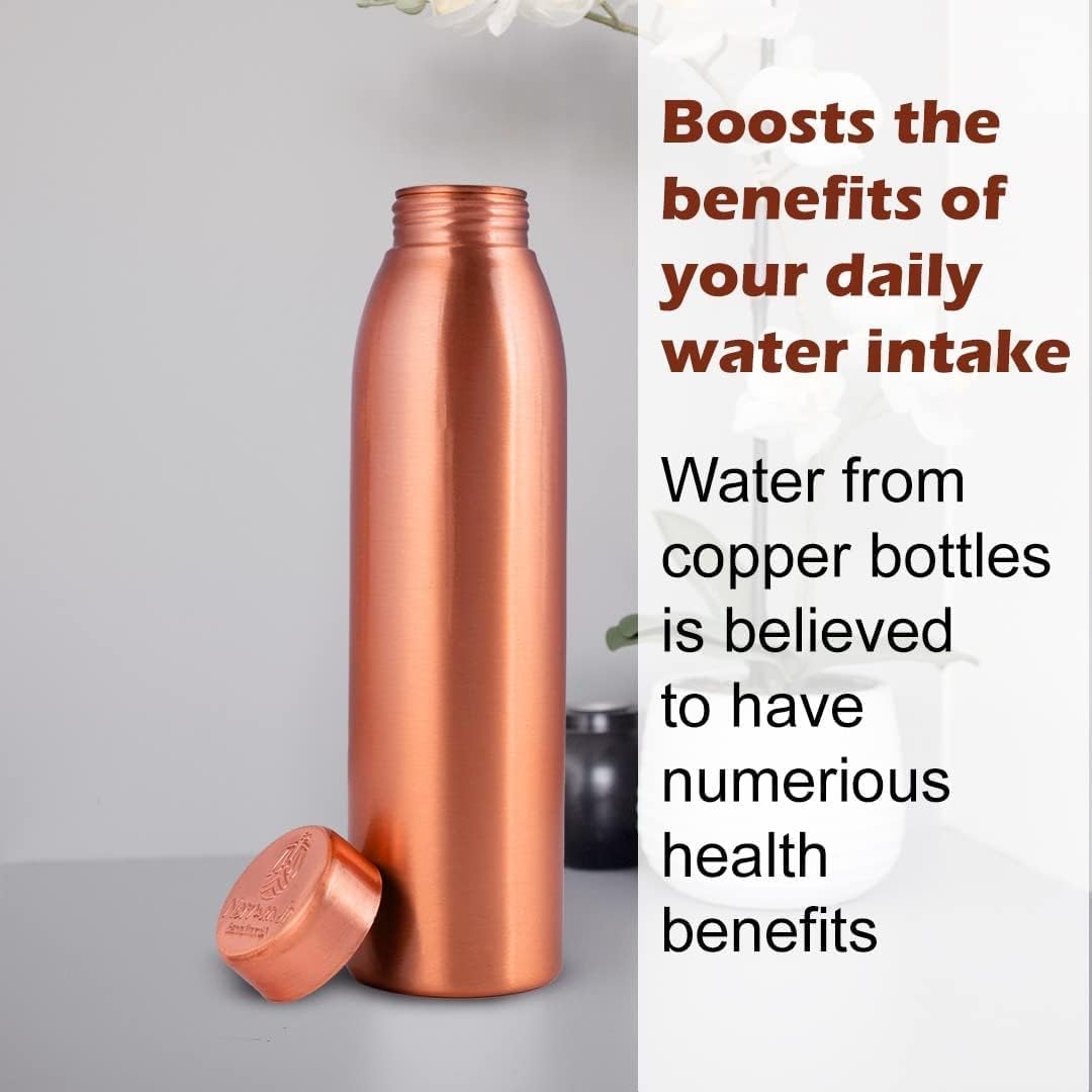 Pure Copper Water Bottle Set o - đánh giá và giá Ayurvedic & Herbal Wellness Kits