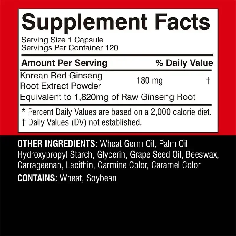Korean Red Ginseng Supplement  - đánh giá và giá Valerian Root Capsule